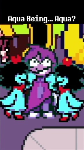 Aqua is so UNDERRATED (Deltarune) #shorts #fyp
