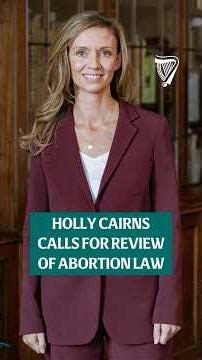 Holly Cairns calls for change in abortion law