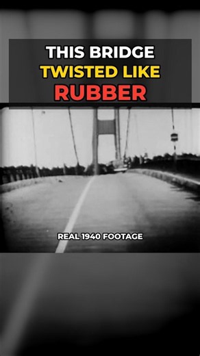 This Bridge Twisted Like Rubber—Then Collapsed 😨 #shorts