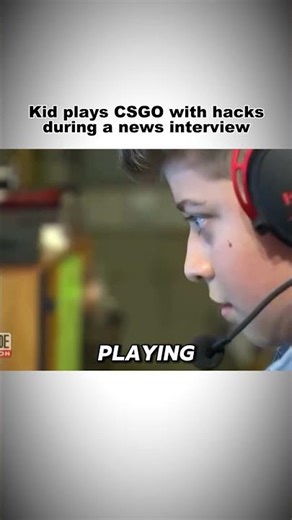 Kid's playing CS2 with hacks during.. #csgo