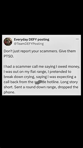 how to give your phone scammer ptsd | Subscribe for more #motivation 😊👍