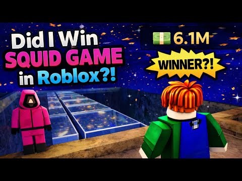 Did I Win Squid Game in Roblox?!