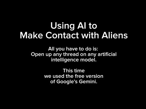Using AI to Make Contact with Aliens