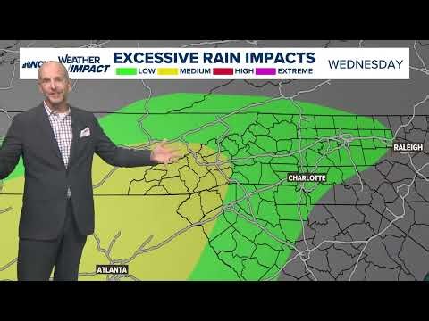 FORECAST: Rain and even some storms on the way late Wednesday
