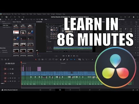 DaVinci Resolve 20 Beginner Tutorial With Practical Training Material #DaVinciResolve #VideoEditing