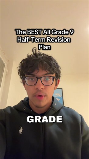 The Best All Grade 9 Half-Term Revision Plan (Anki Method)