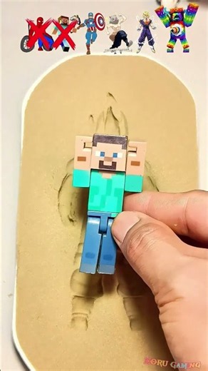 Satisfying Unboxing 🆘 With Super Mario vs hERO Minecraft #minecraft #mario
