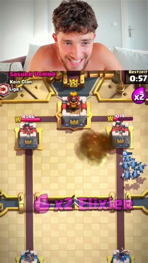 for a full match with predictions and no cuts click here🔽 #clashroyale