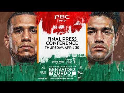 David Benavidez vs. Zurdo Ramírez | Final Press Conference