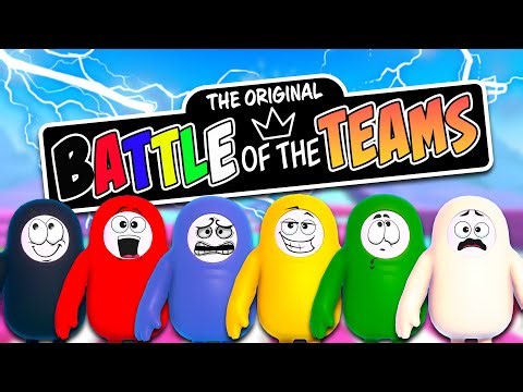 Fight to Survive 1/3 - BATTLE OF THE TEAMS - Season 4 - Fall Guys
