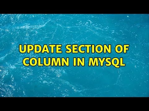 Update section of column in mySQL