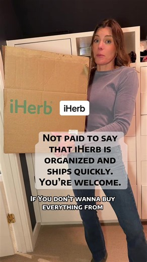 Check out @iHerb. Not paid to mention them. This GenXer likes that their website is organized and they ship quickly. They ship pantry items too! #genxmom #onlineshopping