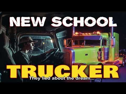 New School Trucker. 1st year truckers are BROKE. Hold on tight boys and girls and enjoy the ride!!!!