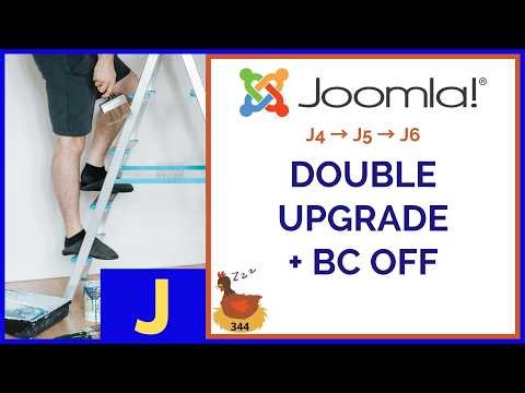 Joomla 4 → 5 → 6 LIVE Double-Upgrade + BC-Plugin Tour - 👀 WMW 344
