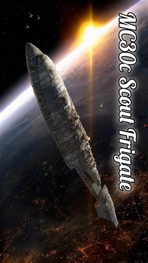 MC30c Scout Frigate. 4K🎧🎬📀🚀 StarWarsFanEdit I StarWarsShorts | StarWarsShips