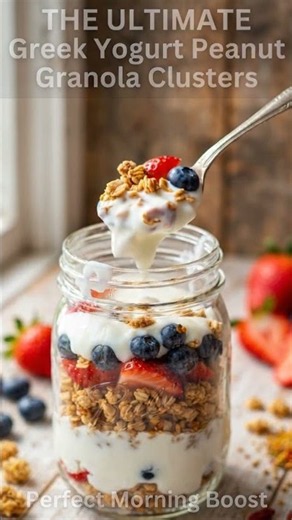 Peanut Butter Greek Yogurt Parfait