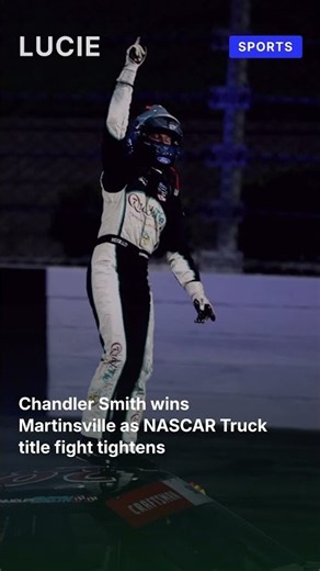 Chandler Smith wins Martinsville as NASCAR Truck title fight tightens #Shorts
