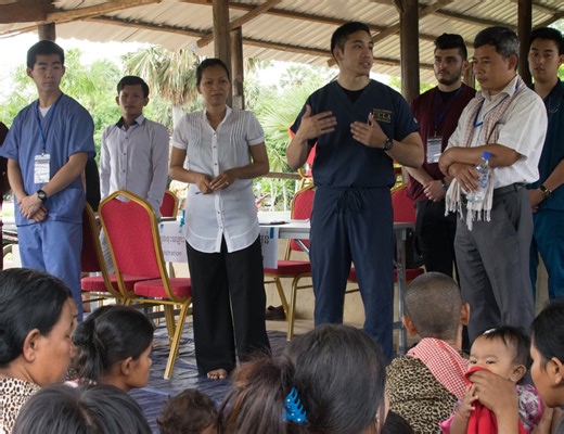 AHA Faculty Michael Pham with Cambodian Ministry of Health & APSARA (Khmer News Coverage)
