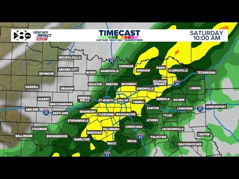 DFW Weather: Live radar, hourly updates as WFAA meteorologists track overnight storms in North Texas