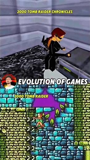 Evolution of Tomb Raider ! 2000-2000 🎮🔥 #laracroft #TombRaider #evolution #gaming