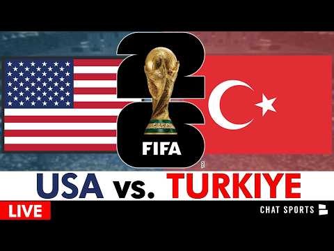 United States vs. Turkiye Live Streaming Scoreboard, Play-By-Play, Highlights | 2026 FIFA World Cup