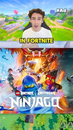 LEGO Fortnite Odyssey’s NINJAGO update is HERE 🔥👀 #ad