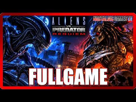 Aliens vs Predator: Requiem｜FULLGAME Longplay | PSP｜No Commentary｜