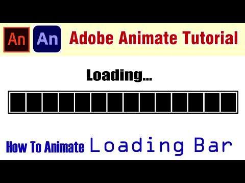 Loading Bar Animation Tutorial | Adobe Animate Tutorial For Beginners