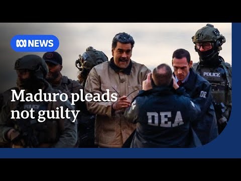 Maduro and wife plead not guilty to drug and weapons charges in New York | ABC NEWS