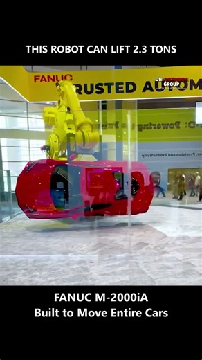 FANUC’s 2.3-Ton Robot Is Built to Move Entire Cars | IMTS 2026