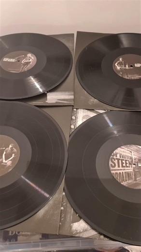 Bruce Springsteen (Springsteen on Broadway) four disc album on vinyl