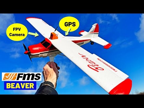 FMS GPS & FPV Beaver RC Plane for Beginners