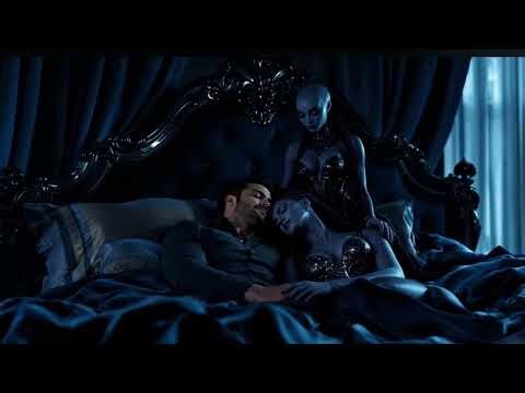 I Loved It...I Woke Up — An Alien Woman and Her Daughter Sat Quietly Beside Human