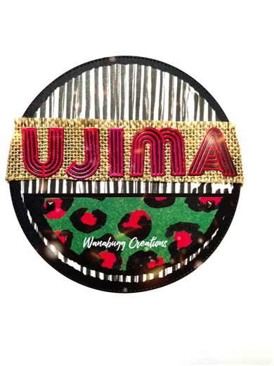 Kwanzaa: Day 3 Ujima: To build and maintain our community together and make our brothers ' and sisters ' problems our problems , and to solve them together. #kwanzaa #kwanzaaday3 #kwanzaa2025 ##ujima #wanabuggcreations