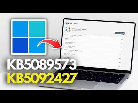 KB5089573/KB5092427 Update Not Installing Error Code 0x80070005/0x80240008/0x80070020 Windows 11 FIX