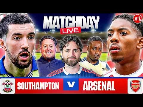 Southampton 2-1 Arsenal | Match Day LIVE | FA Cup