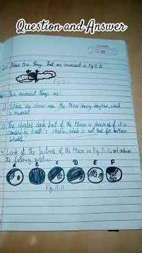 Class 8th Science Chapter 11: Keeping Time with The Skies QUESTIONS AND ANSWERs #questionsandanswere