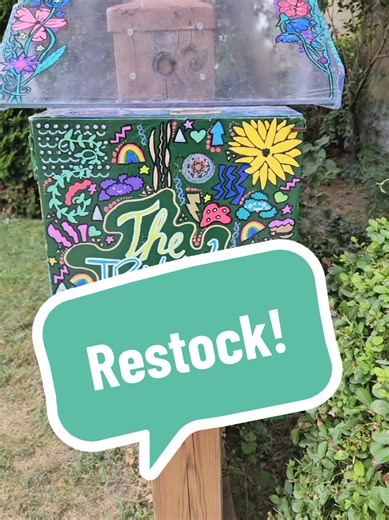 ✨ FRESH RESTOCK! ✨ I just checked out the Trading Post tonight and… WOW. Lots of people have been taking trinkets, which is exactly what it’s here for Take what you love! But I did notice that there’s been a lot more taking than giving lately. So tonight, I gave the shelves a little love and did a fresh restock! 🥰 The whole idea is simple: Take what you want. Leave when you can. Keep the Trading Post going. And then there’s the sticker drawer 🙄😂 It’s missing. AGAIN. That makes FOUR times now!