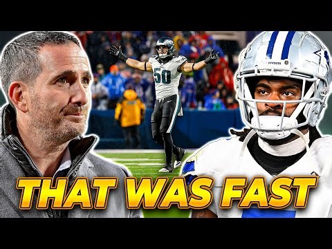 Well the Eagles sure didn't wait very long… and it says a LOT