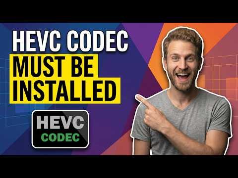 How To Fix Hevc Codec Must Be Installed To Use This Feature (Easy Guide)