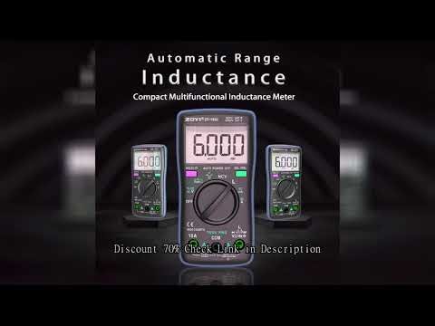 ZOYI Auto-Ranging Inductance Multimeter ZT-102L – Compact & Pocket-Sized High-Precision Digital Mult