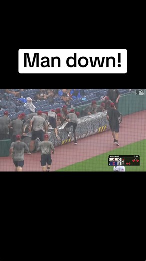 Man down! MLB baseball bloopers compilation