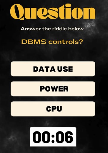 DBMS controls?
