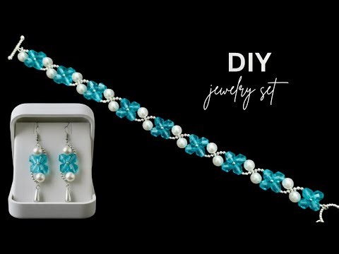 Beaded bracelet tutorial. Step by step beaded bracelet tutorial for beginners.