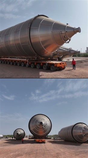 Journey of Giant Silos to Barmer Refinery | Megha Engineering