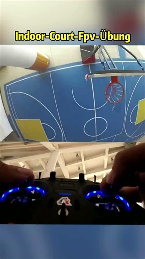 Indoor FPV Training 🏀 Smooth Flight in Court (Beginner Ready!)