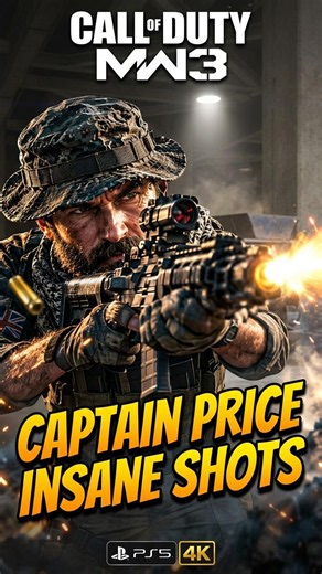 Call of Duty - Captain Price INSANE Rifle Shots Compilation! 🎯 (MW3 4K PS5)
