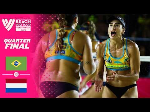 Carol/Rebecca vs. Stam/Schoon - Quarter Final Highlights | Saquarema 2026 #BeachProTour