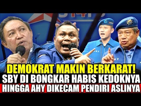 DEMOKRAT PECAH DARI DALAM?! SBY BUKAN PENDIRI DEMOKRAT! KADER DEMOKRAT BALIK SERANG SBY!