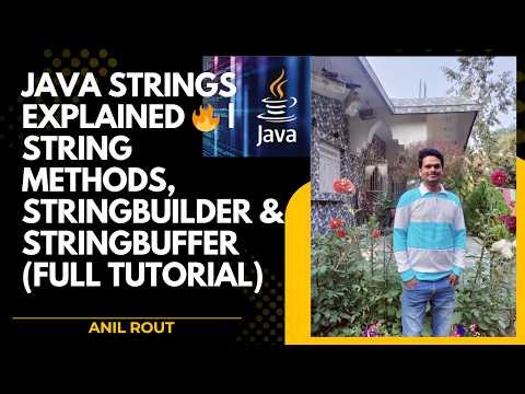 Java Strings Explained 🔥 | String Methods, StringBuilder & StringBuffer (Full Tutorial)